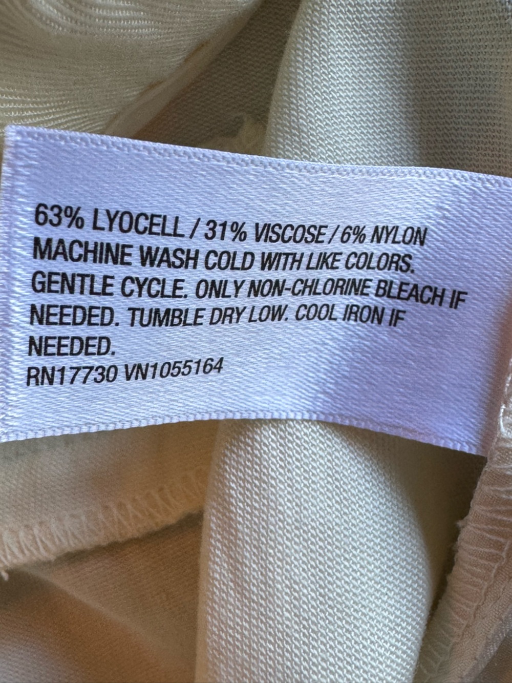 A new day Classic Linen Blend Women's Shorts in Cream nwt 10 - Picture 4 of 5